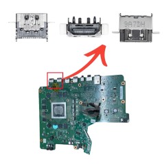 XBOX ONE X 10 HDMI CONNECTOR, ORI