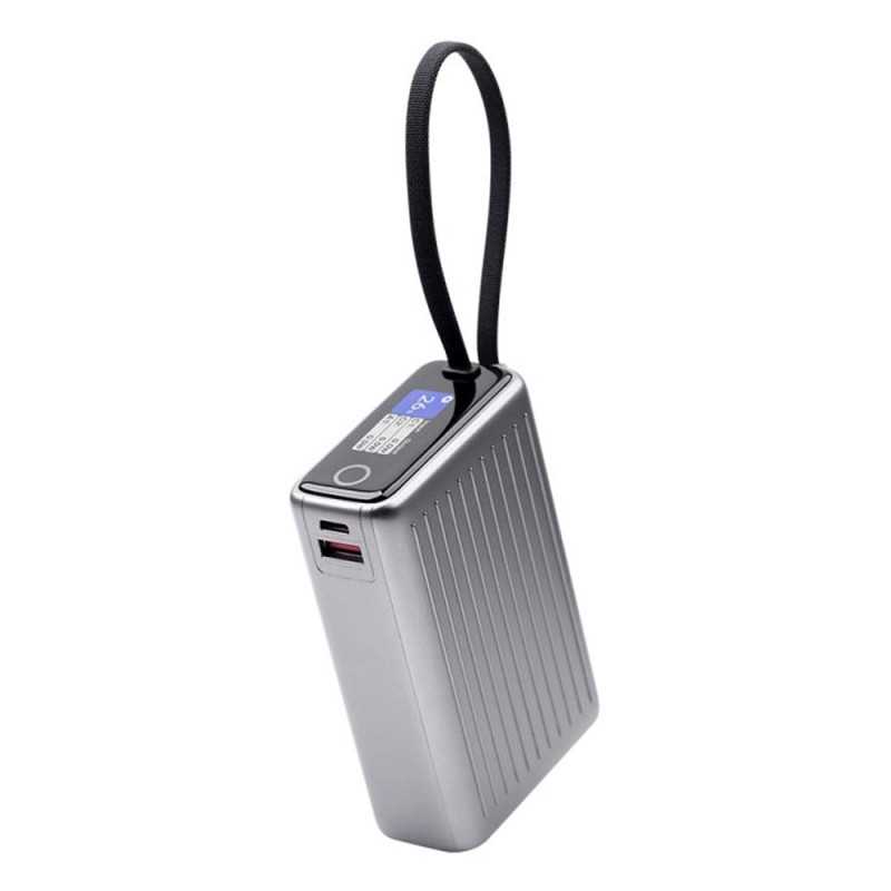 NCC 20000mAh 65W Fast Charging Power Bank with Built-in USB-C Cable T198BLP – For Laptop, Tablet & Smartphone