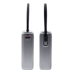 NCC 20000mAh 65W Fast Charging Power Bank with Built-in USB-C Cable T198BLP – For Laptop, Tablet & Smartphone