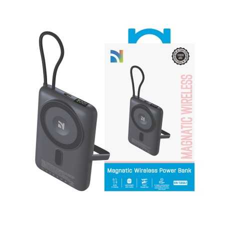 NCC Power Bank 10000mAh Caricabatterie Portatile MAGSAFE Ricarica Rapida Wi