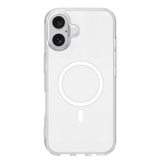 NCC A0015 Protective Case for iPhone 14 Pro PC+TPU Magnetic Phone Case | Transparent