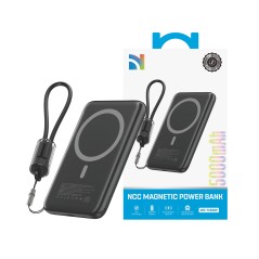 NCC Power Bank WS-T192BP 5000mAh 20W Magnetic Fast Charging Black