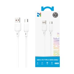 NCC Cavo di Ricarica da USB A a USB C Silicone 22 5W XC 0209 1 2M Bianco 