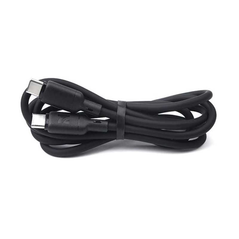 NCC Cable XC-0201 USB-C TO USB-C 65W Silicone | 1.2M Black NCC Cable XC-0201 USB-C TO USB-C 65W Silicone | 1.2M Black