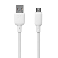NCC Cable XC-0210 USB-A TO Micro-USB 18W Silicone Cable | 1.2M White 