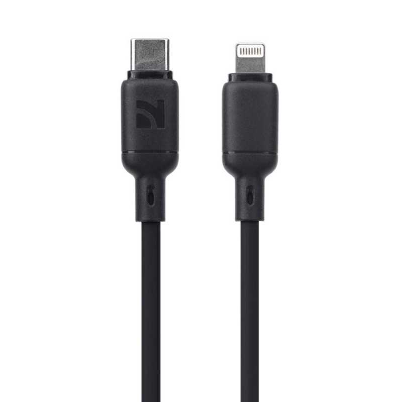 NCC Cavo di Ricarica da USB-C a Lightning 36W Silicone XC-0202 | 1.2M Nero
