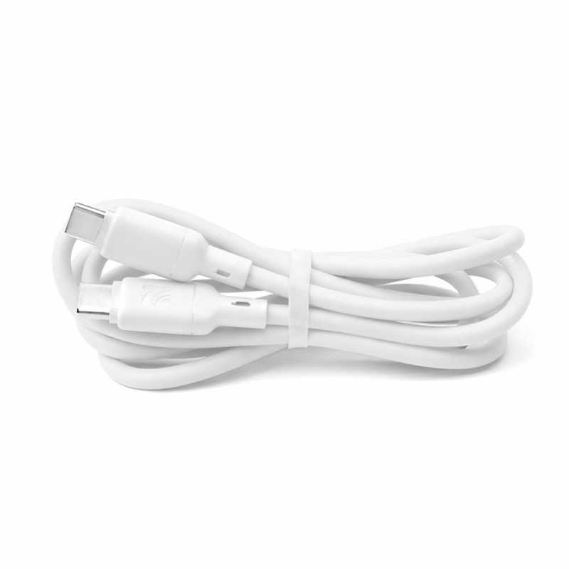 NCC Cable XC-0206 C TO C 65W Silicone Cable 1.2M White-C TO C 65W NCC Cable XC-0206 C TO C 65W Silicone Cable 1.2M White-C TO C 65W