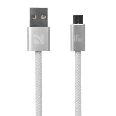 NCC Cable XC-0115 USB-A TO MICRO USB 18W | 1.2M White 