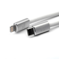 NCC Cavo di Ricarica da USB C a Lightning 36W Intrecciato XC 0112 1 2m Bi
