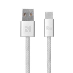 NCC XC-0114 22.5W USB-A to USB-C Charging Cable | 1.2M White