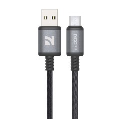 NCC Cable SC Series XC-0705 USB-A TO MICRO USB 18W Braided & Aluminium Case | 1.2M Dark Grey 