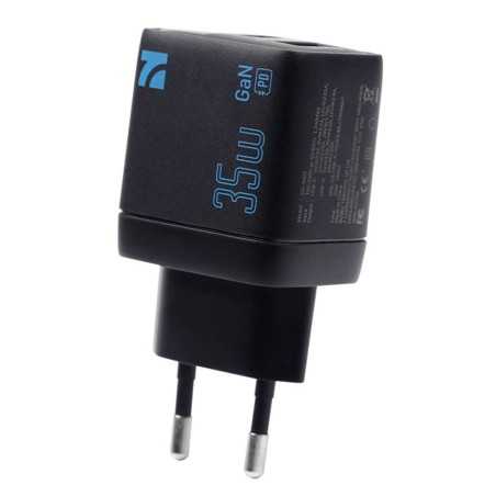 NCC Charger CD-0402 EU Charger 35W USB-A+C | Black
