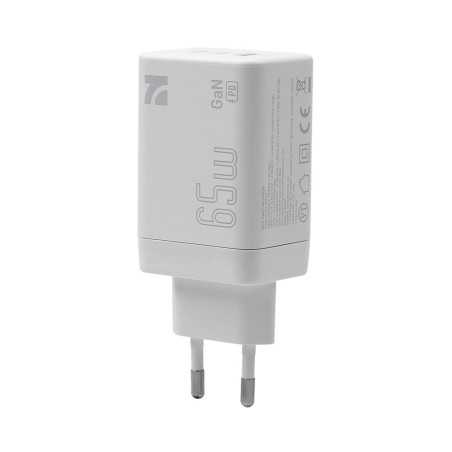 NCC CaricaBatterie da Rete 65W Charger USB-A+C+C | Bianco C101-065-EU 