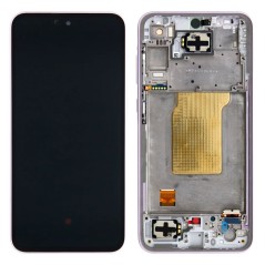 Samsung SERVICE PACK Display LCD ORIGINALE + Frame Per Galaxy A35 5G 2024 A356 | Lavender Lilac (ASMBLD)