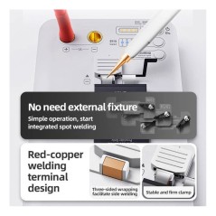 QIANLI Macaron 2S Mini Saldatrice Portatile a Punti per Batterie Swap iPhon