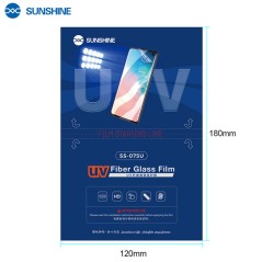 SUNSHINE SS-075U HD UV Hydrogel Film Glass Fiber – Ultra-Thin Screen Protector (Pack of 25)