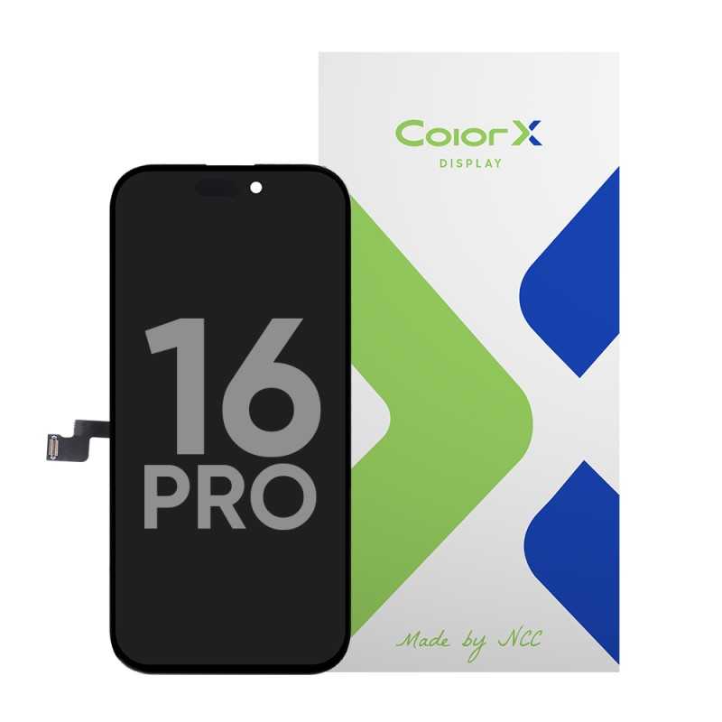 ColorX Display Assembly for iPhone 16 Pro Black ColorX Display Assembly for iPhone 16 Pro Black