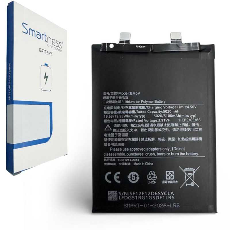 Batteria Compatibile BM5V Per Xiaomi Redmi Note 13 Pro 5G | 5100mAh