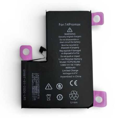 Batteria Compatibile per Apple iPhone 14 Pro Max MAGGIORATA - 4690mAh 
