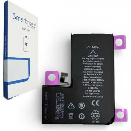 Batteria Compatibile per Apple iPhone 14 Pro MAGGIORATA 3400 mAh
