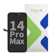 ColorX Display Assembly for iPhone 14 Pro Max Incell High Refresh | IC Transplant Black 