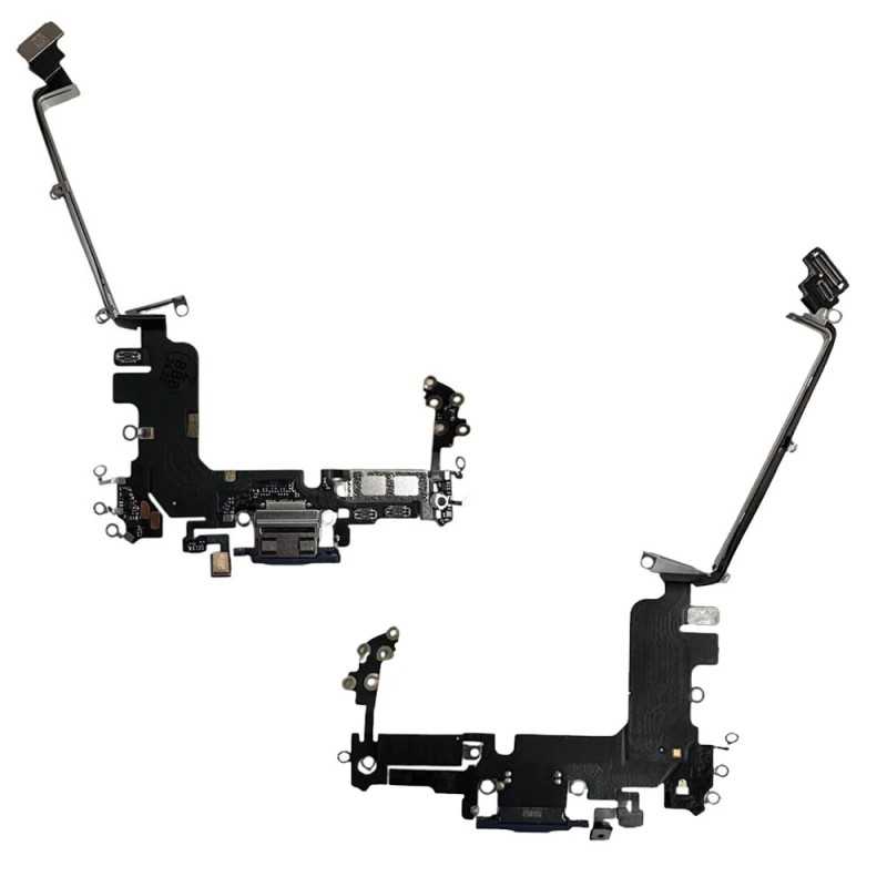 Connettore di Ricarica Dock Per Apple iPhone 17 Pro A3256 A3523 A3522 A3524 - PARI ORIGINALE | Nero Connettore di Ricarica Dock Per Apple iPhone 17 Pro A3256 A3523 A3522 A3524 - PARI ORIGINALE | Nero