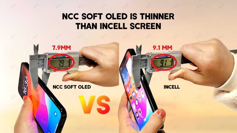 LCD Display NCC SOFT OLED 120HZ COP Apple iPhone 13 PRO | INTERCHANGEABLE IC