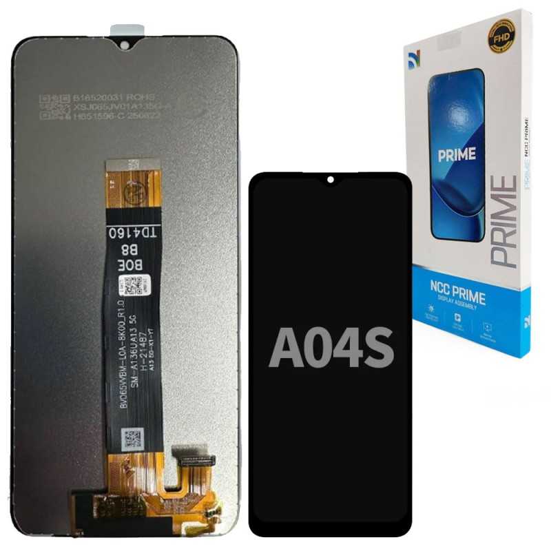 Display LCD NCC PRIME OEM MATERIAL for Samsung Galaxy A04S | A047F A047M | FLAT A136U BOE B8 Display LCD NCC PRIME OEM MATERIAL for Samsung Galaxy A04S | A047F A047M | FLAT A136U BOE B8