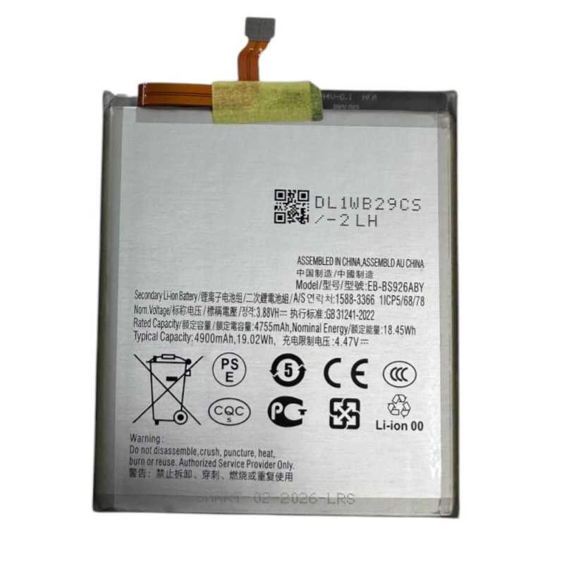 Batteria Compatibile per Samsung Galaxy S24 Plus S926 | EB-BS926ABY 4900mAh Batteria Compatibile per Samsung Galaxy S24 Plus S926 | EB-BS926ABY 4900mAh