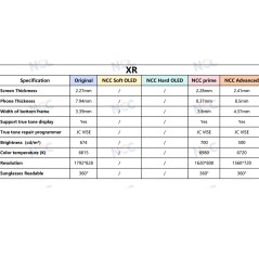 Display LCD NCC PRIME INCELL COG 1 1 FHD Per Apple iPhone XR