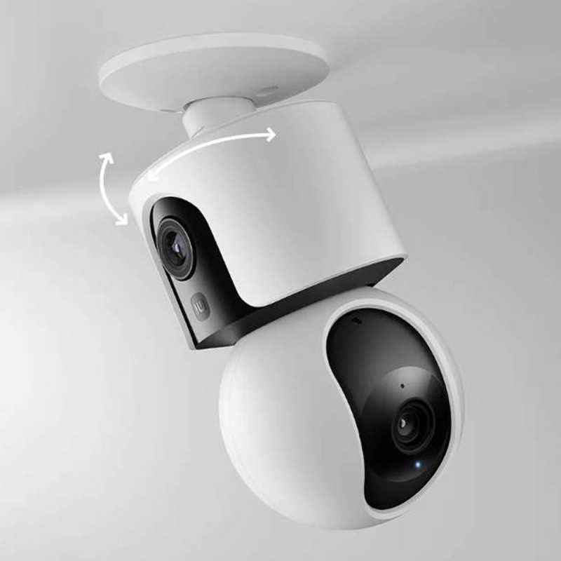 Xiaomi Smart Camera C300 Dual 2K Telecamera WiFi Interna Doppia Lente PTZ Grandangolo Visione Notturna IR Dual Band
