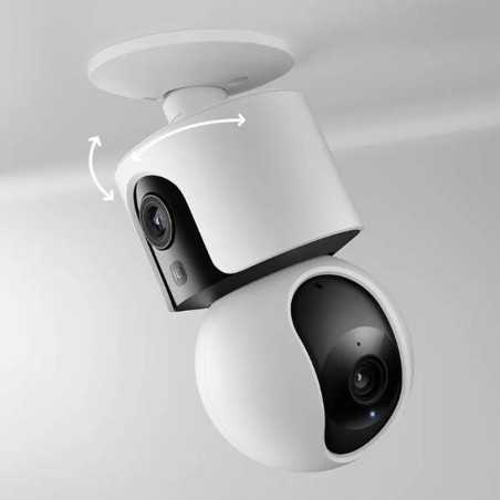Xiaomi Smart Camera C300 Dual 2K Telecamera WiFi Interna Doppia Lente PTZ Grandangolo Visione Notturna IR Dual Band
