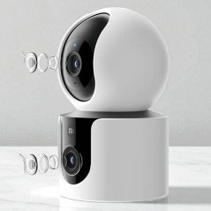 Xiaomi Smart Camera C300 Dual 2K Indoor WiFi Camera Dual Lens PTZ Wide Angle Night Vision IR Dual Band WiFi