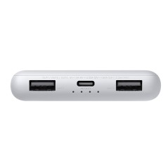 Xiaomi Power Bank 10000mAh 22.5W Lite Fast Charging PD QC3+ USB-C and 2×USB-A Compact and Lightweight – White