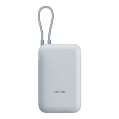 Xiaomi Power Bank 10000mAh 22.5W with Integrated USB-C Cable Compact PD Fast Charging – Ice Blue