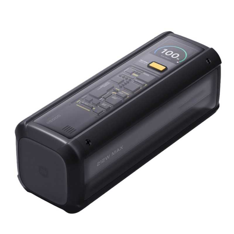 Xiaomi Power Bank 25000mAh 212W Fast Charge PD 3.1 USB-C 140W for Laptops Fast Charging – Black Xiaomi Power Bank 25000mAh 212W Fast Charge PD 3.1 USB-C 140W for Laptops Fast Charging – Black