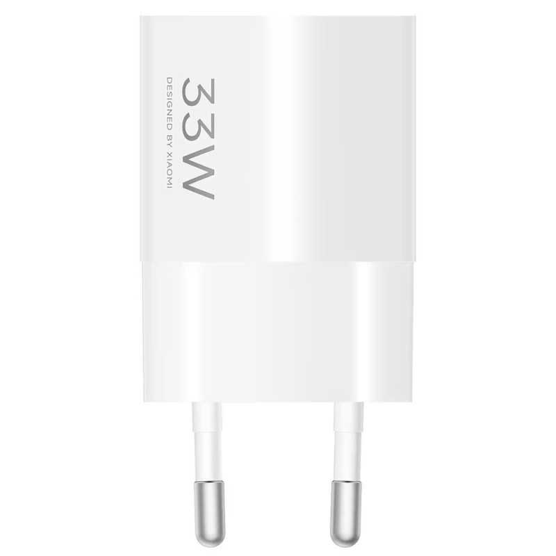 Xiaomi 33W Nano Power Adapter USB-C GaN Fast Charger PD QC PPS – BHR087LEU White