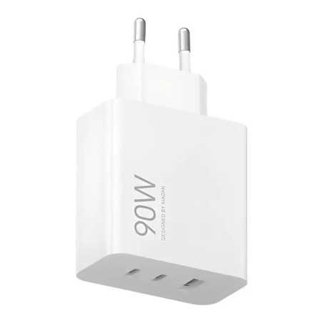 Xiaomi 90W HyperCharge Combo GaN Caricatore USB-C Rapido + Cavo PD Fast Charge – Bianco