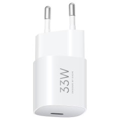 Xiaomi 33W Nano Power Adapter USB-C GaN Fast Charger PD QC PPS – BHR087LEU White