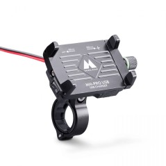 MIDLAND MH PRO USB Supporto da Moto per Smartphone con Caricatore incluso