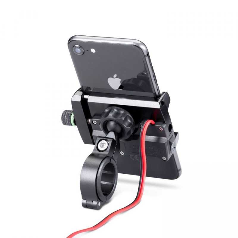 MIDLAND MH-PRO USB Supporto da Moto per Smartphone con Caricatore incluso