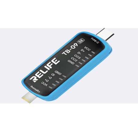 RELIFE TB-09 SE Tester per Porta di Ricarica Android o iPhone