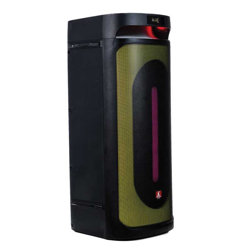  AUDIODESIGN PRO Partybox Speaker DJ208 Portable Bluetooth Speaker with Light Effects