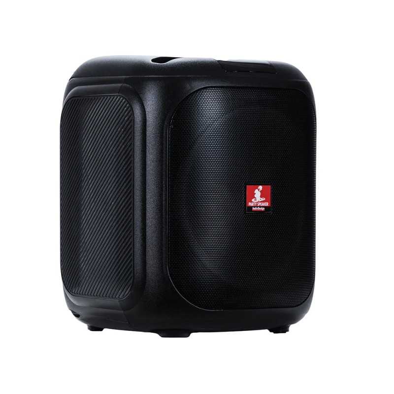 AUDIODESIGN PRO Partybox Speaker DJ107 Bluetooth Portatile Effetti Luce Cassa Altoparlante 