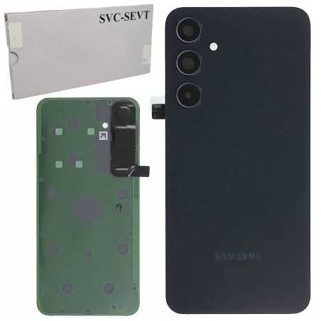 Samsung Back Cover Originale Service Pack con Camera Frame per Galaxy A35 5G A356 | Awesome Navy