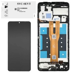 Samsung Service Pack Original LCD Display + Frame For Galaxy A06 2024 A065 Black