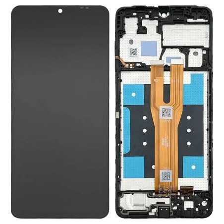Samsung Service Pack Original LCD Display + Frame For Galaxy A06 2024 A065 Black