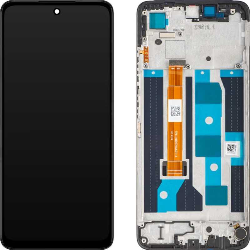Model:hp Rmx3910 Original Screen Realme For C65 4G SERVICE PACK LCD Display + Frame ...