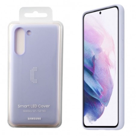 Discover Samsung Led Back Cover EF-KG991C For Galaxy S21 G991 | Viola details