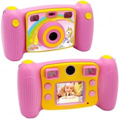 Easypix KiddyPix Kids Cam Compact Camera | Pink - Blue